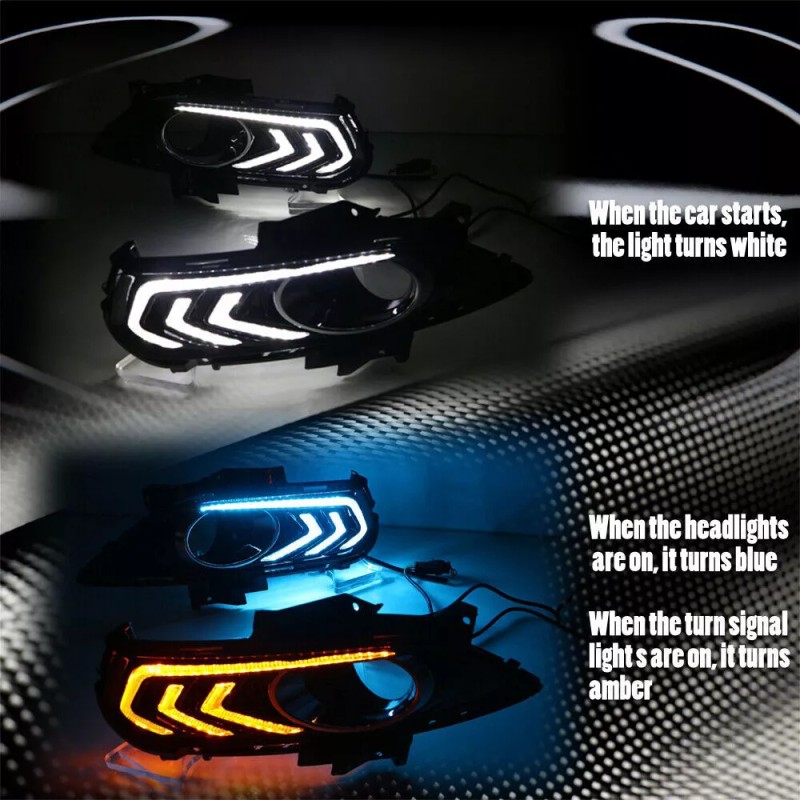 ZTT For Ford Fusion 2013-2016 LED DayTime Running Light Driving