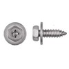 25 M6.3-1.81 X 20mm Stainless Steel Phillips Hex Head License