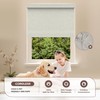 Allesin zen No Drill No Tools Blackout Roller Shades for