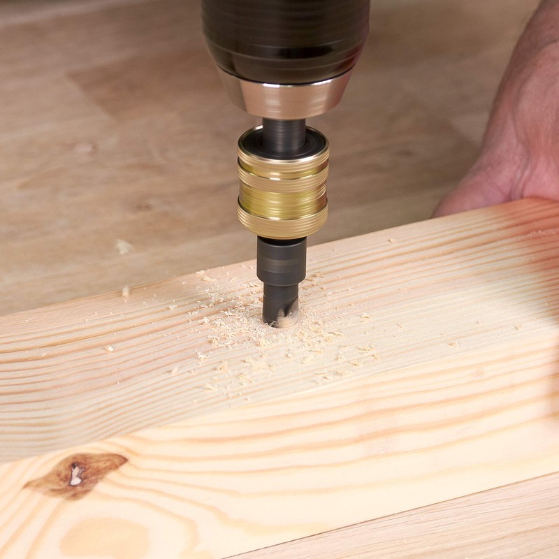 Trend Snappy TCT 9.5mm Diameter Countersink & HSS 2.5mm Drill