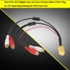 Tbest Mini ISO to RCA Car Aux Cable - 6