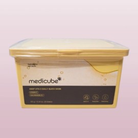 Deep Vita C Daily Quick Mask 1 Box (30 Sheets) Medicube Vitamin Pack Mask Pack Whitening Function / 딥 비타 씨 데일리 퀵 마스크 1박스 (30 sheets) 메디큐브 비타민팩 마스크팩 미백기능성