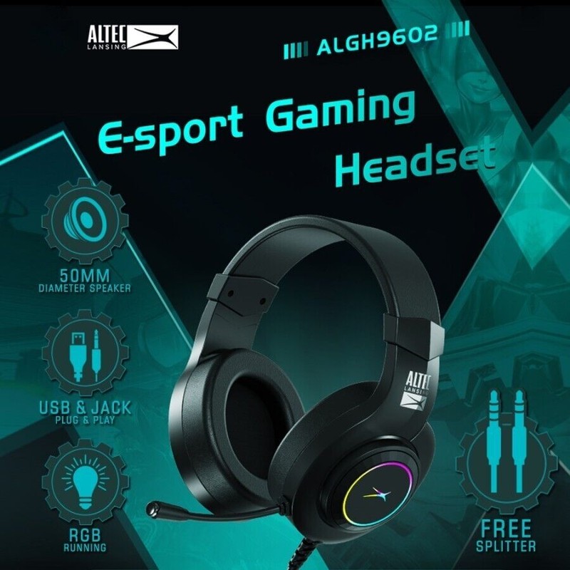 Altec Lansing ALGH9602/7.1 Wired Gaming Headset
