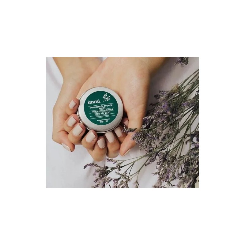 Pack 10 Pz Desodorante Natural Mujer Y Hombre, Immi