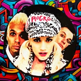 GWEN STEFANI NO DOUBT SET OF THREE BRACELETNECKL