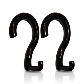 Skooner 2 Pack Rear View Mirror Utility Hook for Masks, Parking Passes, Handicap, Air Fresheners and More