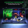 Fish Tank Thermometer, PAIZOO LED Aquarium Thermometer Digital Accurate Temperature