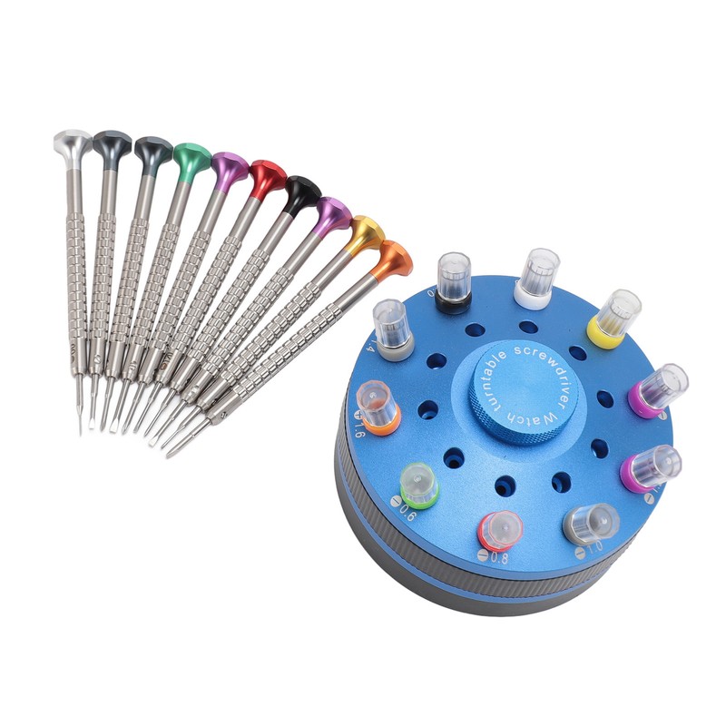 10pcs Professional Slotted Screwdriver Kit Multi Size Precision Screwdriver Set