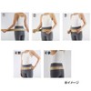 Fuji Pax Sales Skin Sensation Waist Supporter "naos" [waist], Black