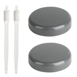 2 Pcs Lids for Nutribullet Blender Cup, Stay Fresh Resealable Lids for Nutri Bullet Blender Cups, Flat Lid with Gaskets for Nutri Bullet Cup 600W 900W