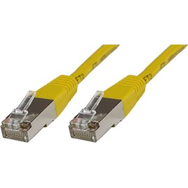 MicroConnect STP620Y - F/UTP CAT6 20m Yellow LSZH - Outer Shield : Foil screening - 4x2xAWG 26, CU - Warranty: 25Y