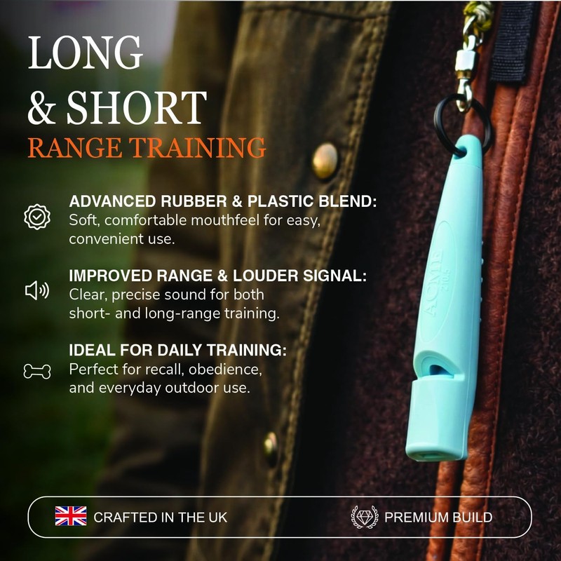 ACME 210.5 Alpha Dog Whistle Baby Blue, 6200Hz Gundog &