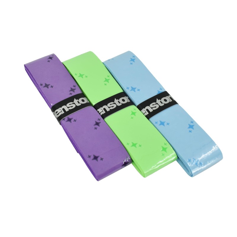 Senston 3pcs Racket Grip Tapes Twinkling Stars Overgrips For Racket