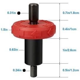 Unbranded Drill Bit Adapter for Troy Bilt Trimmer Jump Start Electric Engine Easy Starter