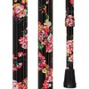 Midnight Floral Designer Walking Sticks for Men and Women –