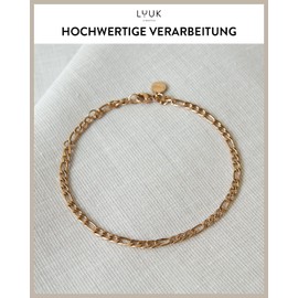 - Luuk Lifestyle modern necklaces, bracelets and jewellery sets in simple design, high quality, filigree women's jewellery, layer look, with and without pendant, in silver, gold and rose gold, Stainless Steel, rosé