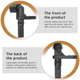 4pcs ABS Wheel Speed Sensor Front Rear Left Right fit for 2007-2017 Tundra, Driver and Passenger Side, # ALS1790 ALS1791