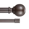 Kemmie 1" Classic Window Curtain Rod with Round & Barrel