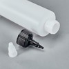 BENECREAT 12 Pack 150ml Plastic Squeeze Dispensing Bottles with Black
