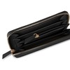 REDOLZ Women's Large Leather Wallet | Large Zip Compartment, 16