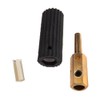 Forney 57903 Sure Grip Plug Male Black Sleeve Fits Spitfire