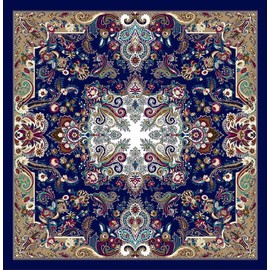 FAIRYGATE Silk Scarf Women's Silk Lightweight Silk Scarf Bandana Neckerchief Headscarf Elegant Scarf Gift for Women 91, 91017