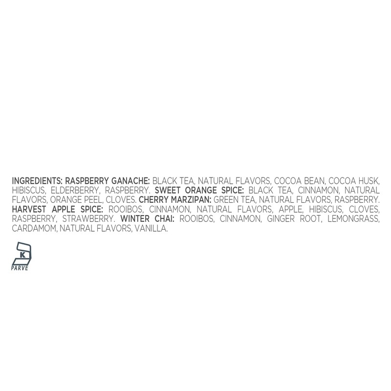 Tea Forte, Geschenkbox Teetruhe Geschenkset 20 verschiedene Sorten Handmade Pyramide