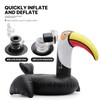 MoNiBloom Pool Float for Adult Inflatable Giant Floaties Toucan Lake