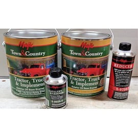 Cannot Ship to CA. Quart Paint Kit for John Deere Tractor Yellow and Green with Hardener and Reducer