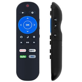 Replacement Remote Control Applicable for Westinghouse Roku TV WR50UX4019 WR58UC4139 WR58UX4019 WR65UX4019 WR32HB2200 WR43FX2019 WR70UX4200 WR75UX4210 WR50UX4210 WR43UT4210 WR32HX2019 WR32HB2200