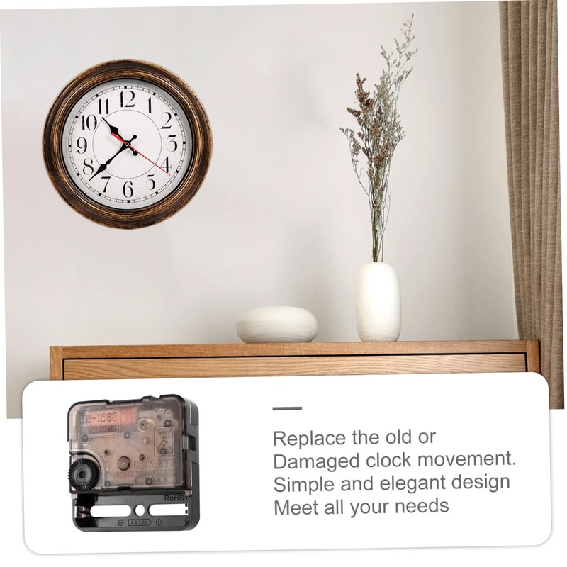 SHINEOFI 3 Sets DIY Clock Movement Replacement Kit Silent Clock