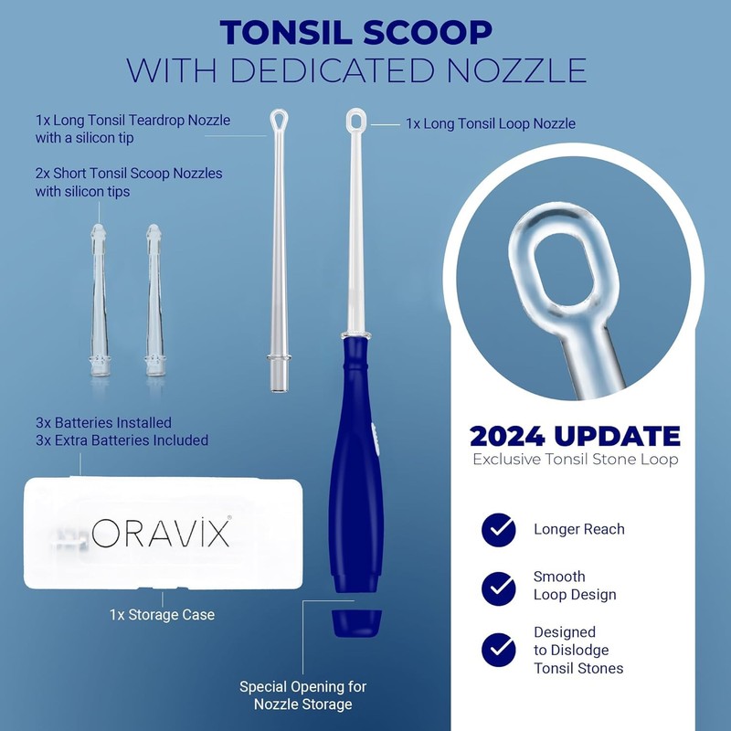 LED Tonsil Stone Remover | Bad Breath Cure | Easily