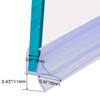 Cozylkx Glass Door Bottom Seal, Cutable Waterproof Strip for 3/8"