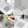 Hopeway 4 PCS Tapón de Silicona para Desagüe de Suelo,Gris