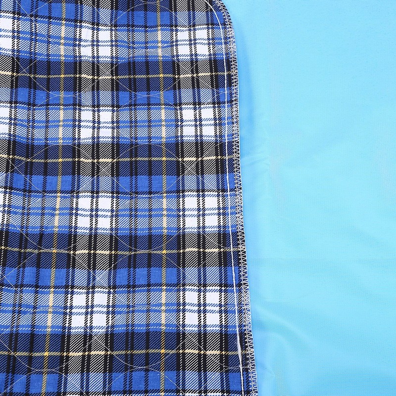 Almohadilla de cama lavable reutilizable, 3 capas sábanas de incontinencia