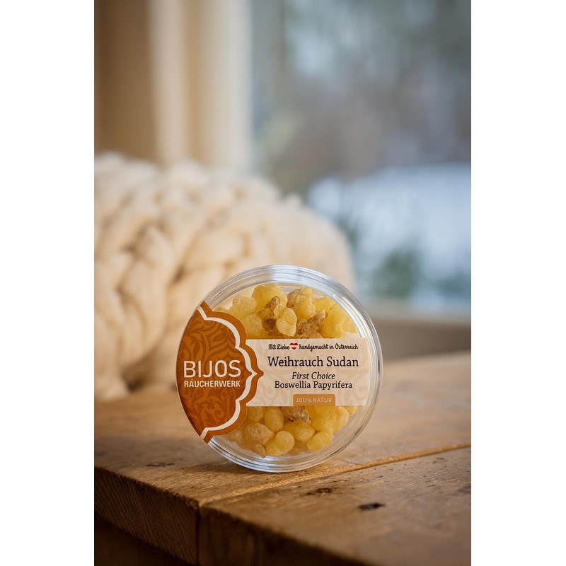 Bijos Incense Boswellia Papyrifera, Frankincense Sudan, First Choice, in 50