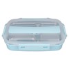 Thermal Insulation Bento Lunch Box 3 Grids Leakproof 304 Stainless