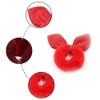 4 Pcs Hair Scrunchie Faux Fur Hair Tie Elastic Fluffy