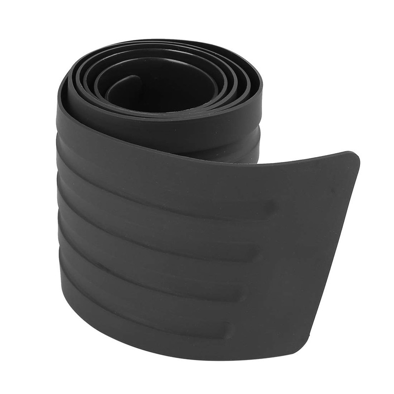 X AUTOHAUX Car Back Bumper Rubber Cover Guard Trim Protective