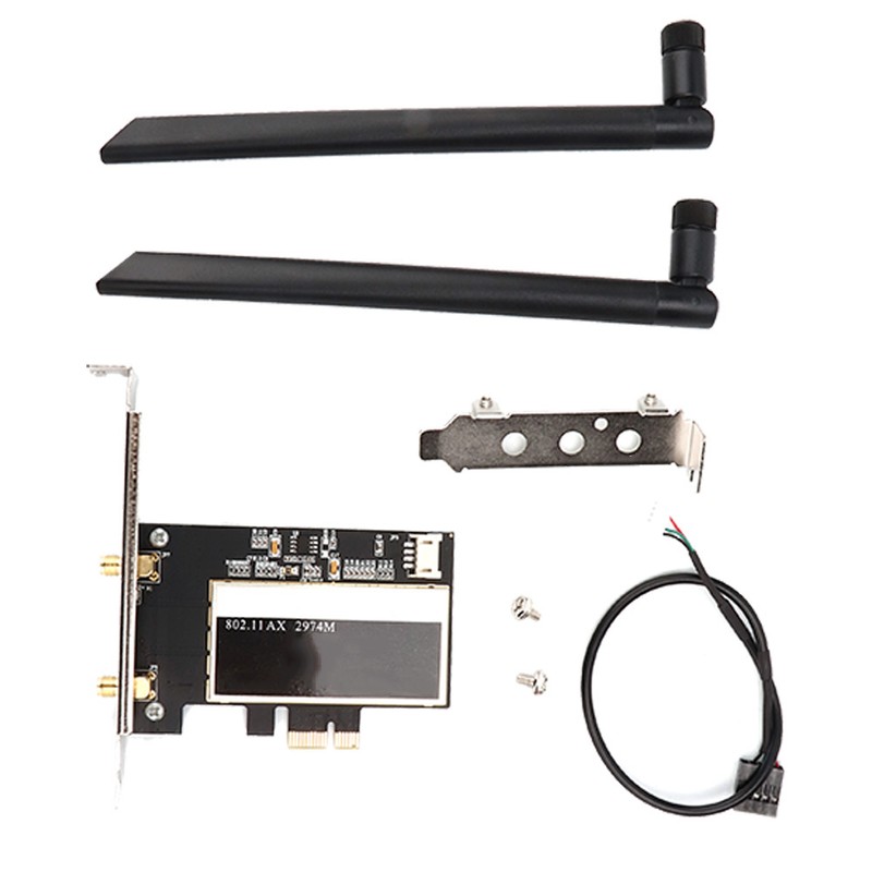 For Intel AX200 WR-9200 Desktop PC 2974M 2.4G/5G BT5.0 PCI-E