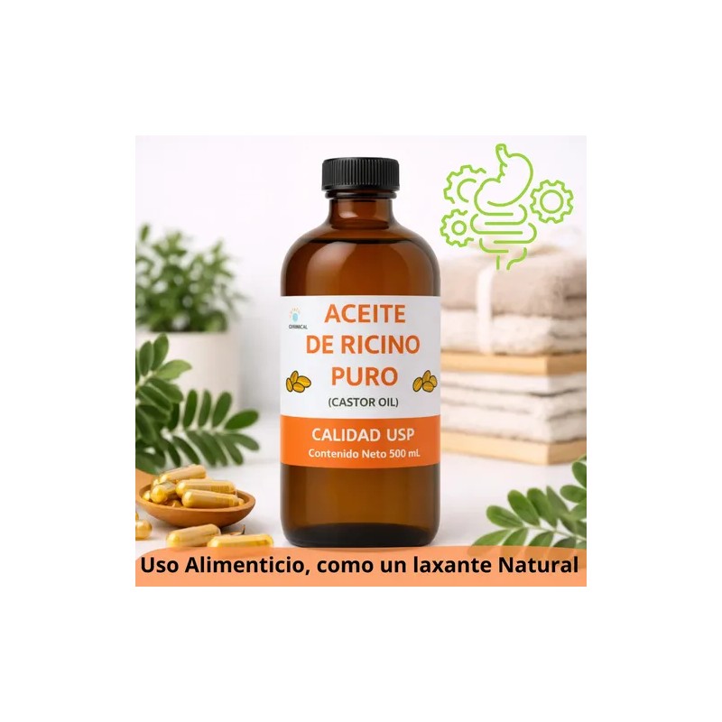 Aceite De Ricino Puro (castor Oil) 500ml