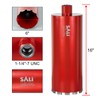 SALI Wet Diamond Core Drill Bits 6" (152mm) Diameter, 15"