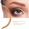 Diseño de cejas de maquillaje permanente, herramienta de medición del