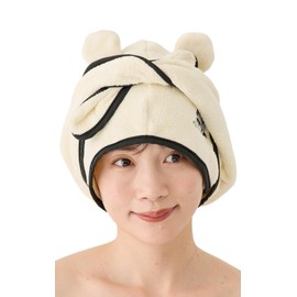 Valeria Women's Sauna Hat, Hair Turban, Bath, Absorbent, Chilpanda, white, Free size
