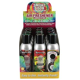 12pc Display - Smoke Odor Exterminator Spray - 7oz / Retro Mix
