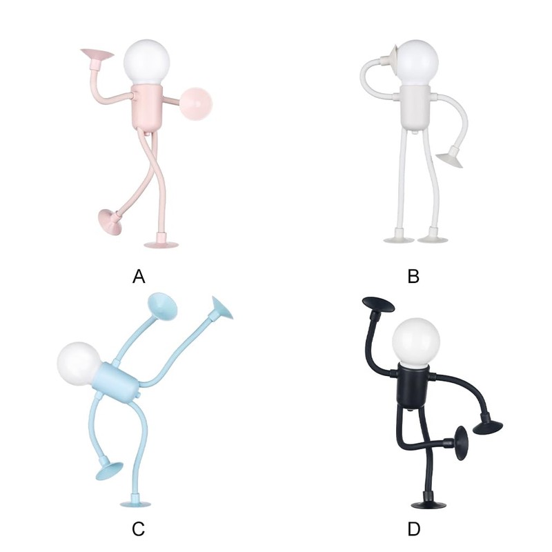 Allayu Inverted Funny Sports Night Light Changeable Shape Lamp for
