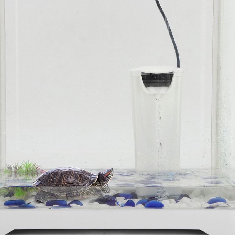 Small Water Filter For Turtle Tank 3w For Water Level