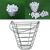 Golf Ball Storage Basket Metal Lightweight Large Capacity Basket Container