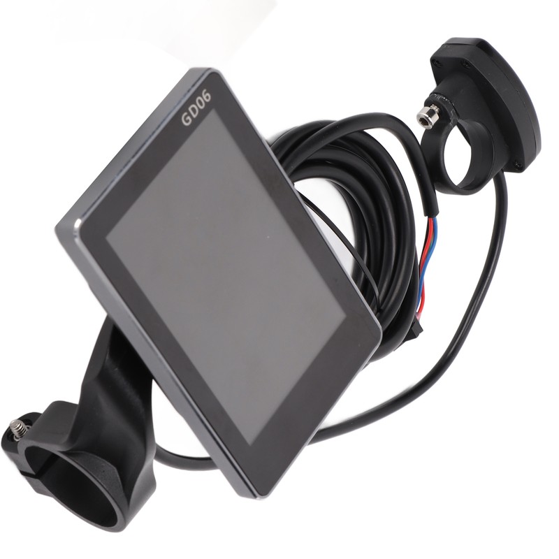 Electric Bicycle LCD Display GD06 Bike Computer Speedometer with 36V