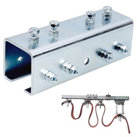 CNQLIS 1 PCS Strut Channel Connector Extend Bracket, U Shaped Splice Fittings 3mm Thick, Connector Joiner Extend Mounting Bracket Connection for 1-5/8" Strut Channel